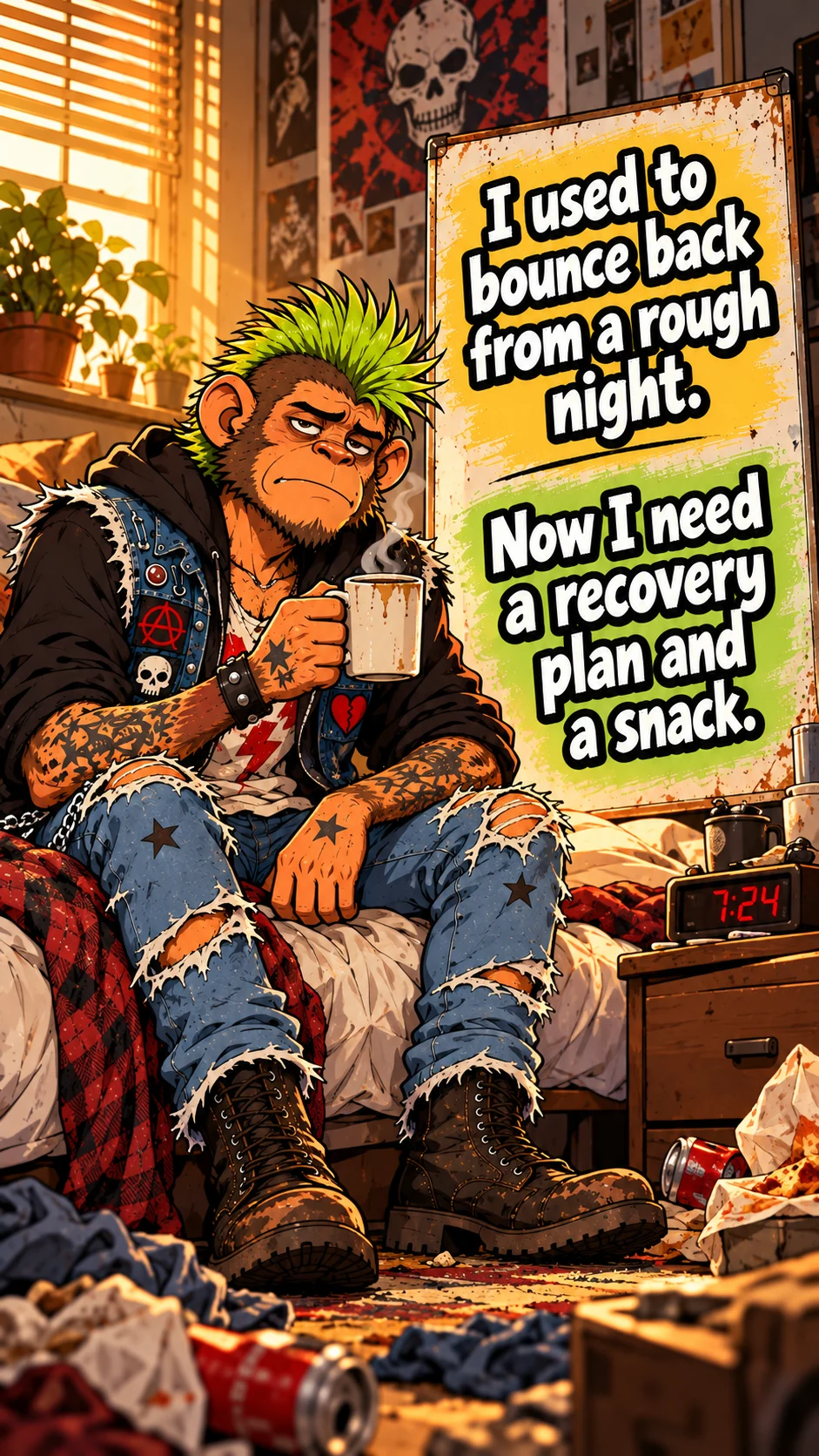 I used to bounce back from a rough night. Now I need a recovery plan and a snack.